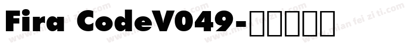Fira CodeV049字体转换